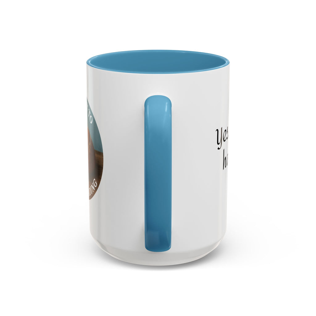 Gateway to Homesteading Coffee Mug — Accent White & Black Ceramic (11/15 oz)