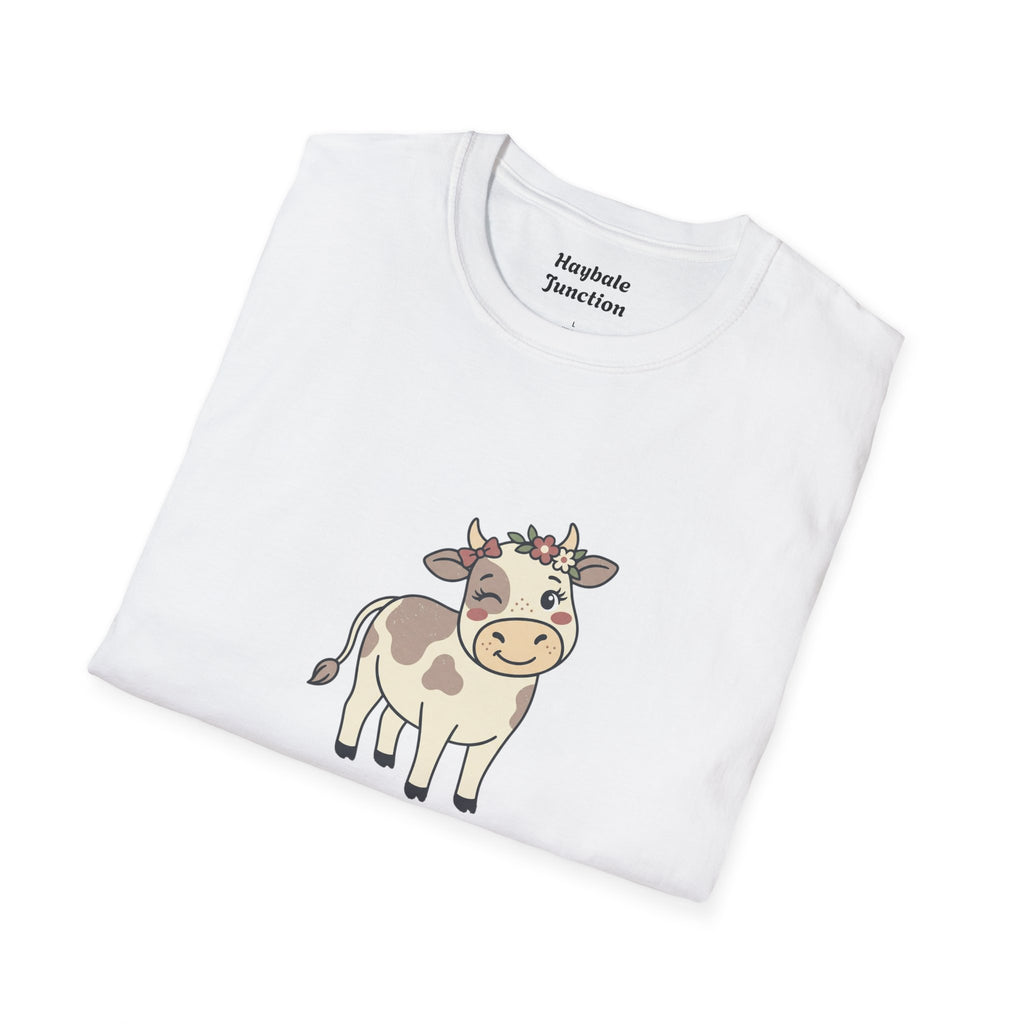 Mom Cow Graphic T-Shirt — "Heifer, please — I'm the Mom" Funny Farm Mom Tee