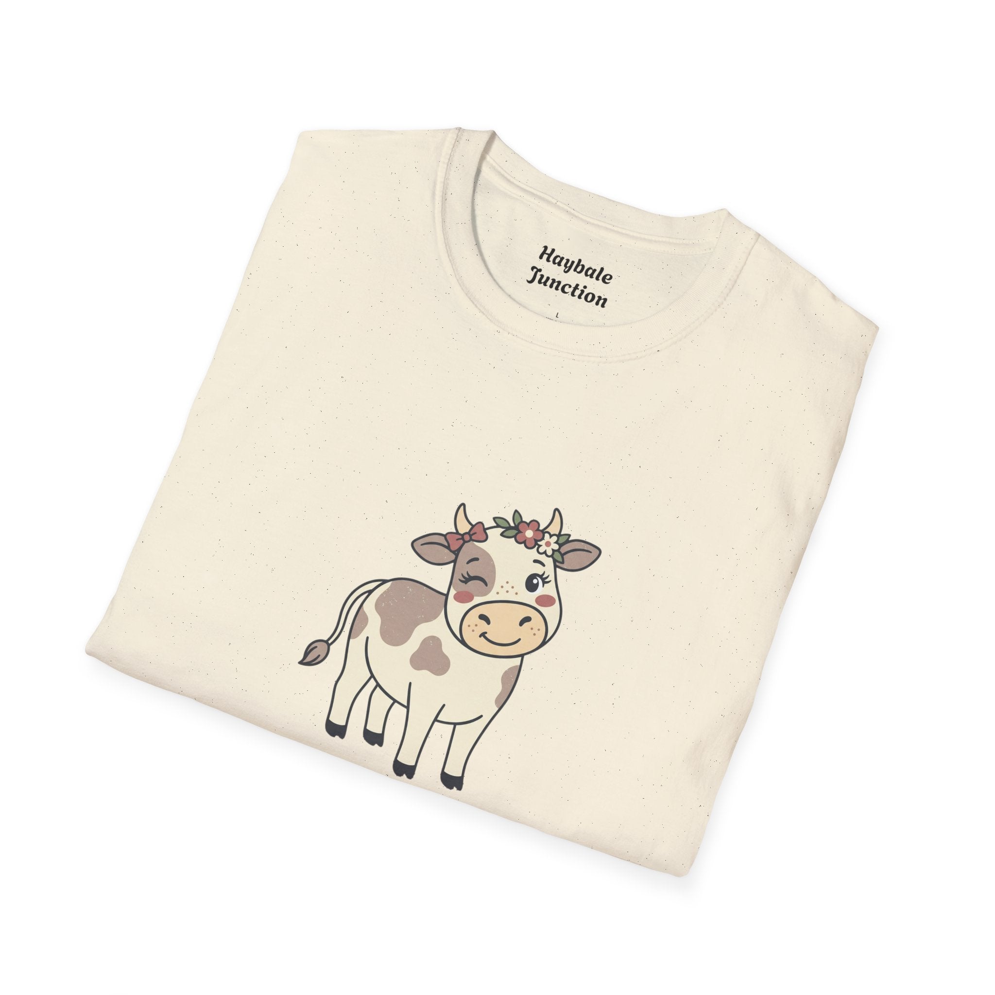 Mom Cow Graphic T-Shirt — "Heifer, please — I'm the Mom" Funny Farm Mom Tee