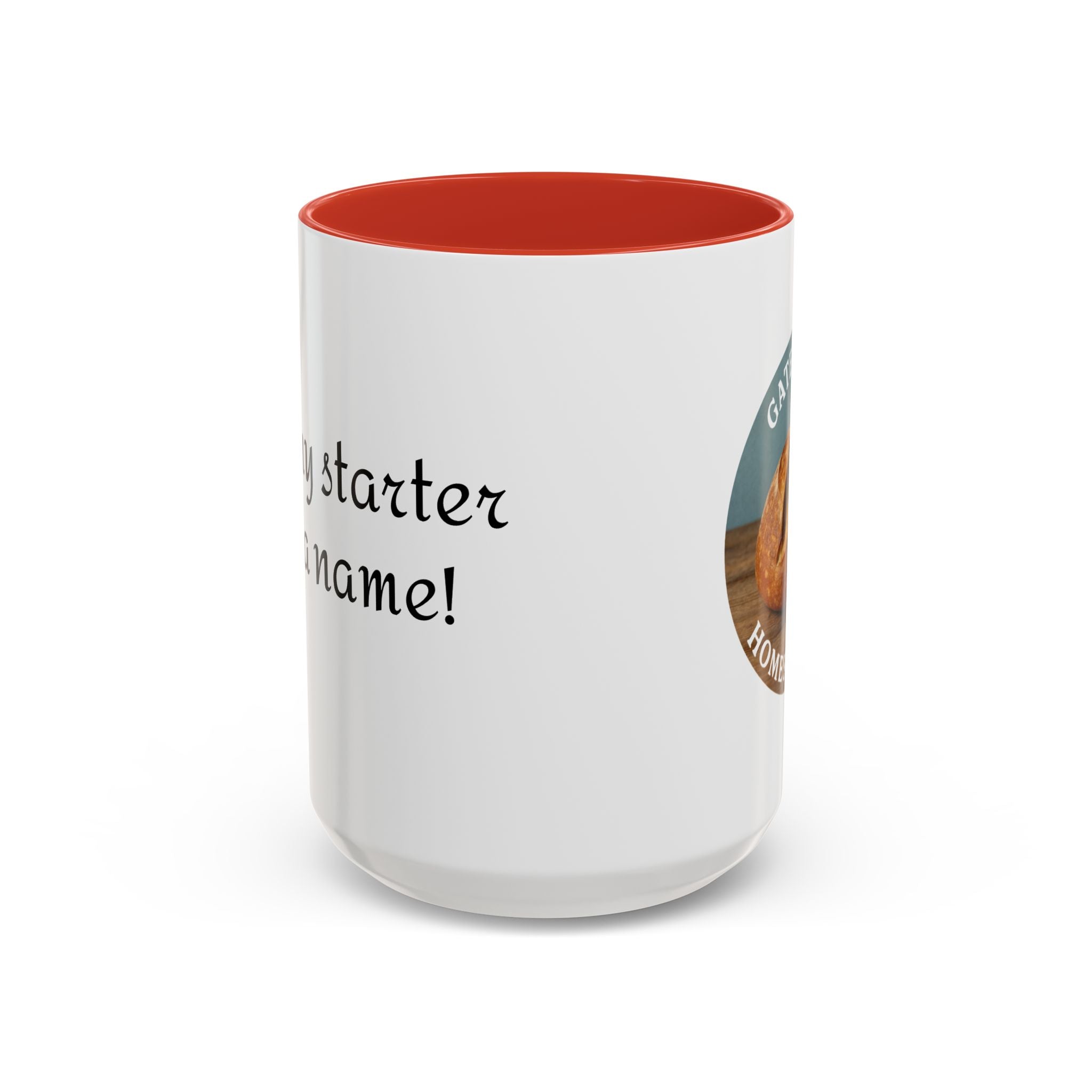 Gateway to Homesteading Coffee Mug — Accent White & Black Ceramic (11/15 oz)