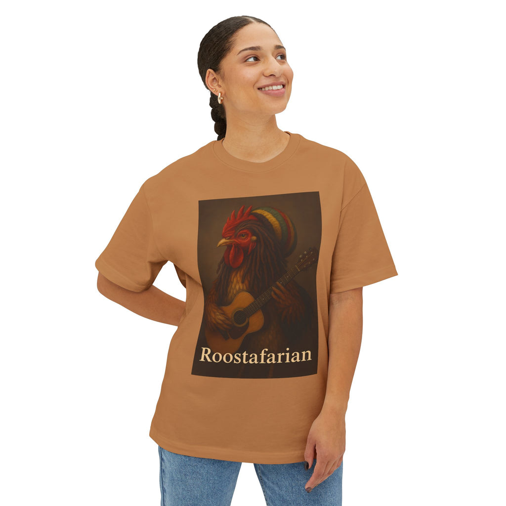 Roostafarian Rooster Shirt – It’s All About the Vibe Farm Tee