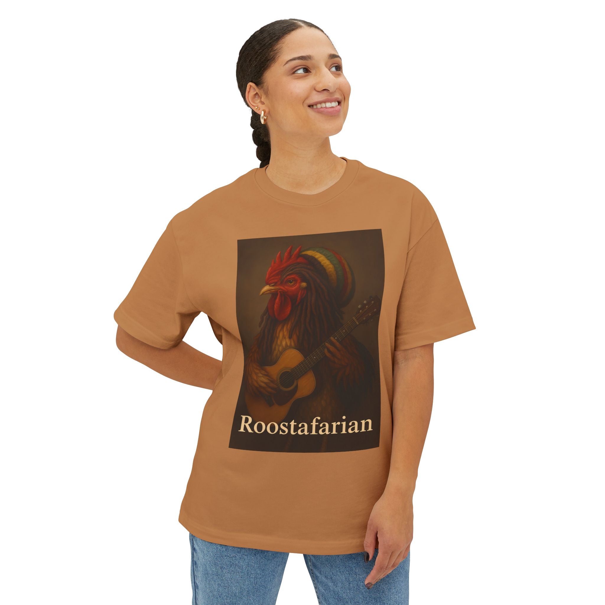 Roostafarian Rooster Shirt – It’s All About the Vibe Farm Tee
