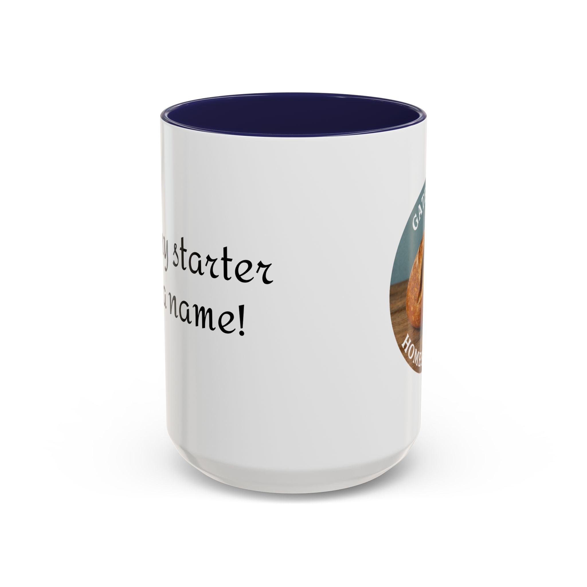 Gateway to Homesteading Coffee Mug — Accent White & Black Ceramic (11/15 oz)