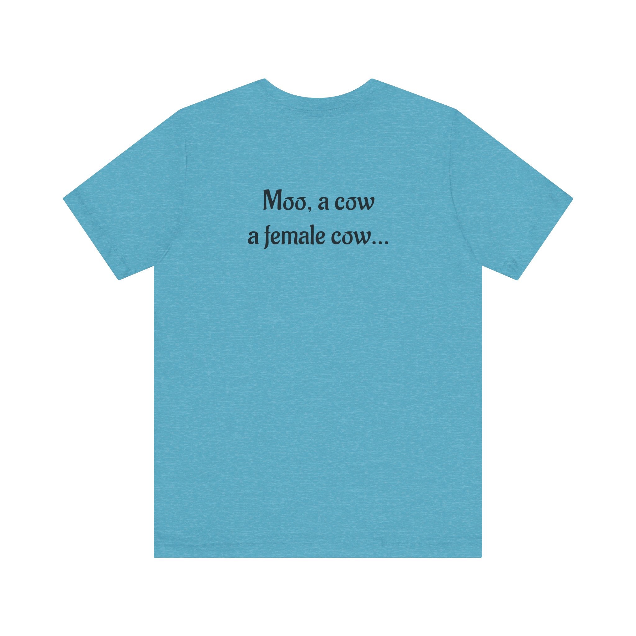 The Sound of Mooosic Tee — Funny Cow Musical Graphic T-Shirt