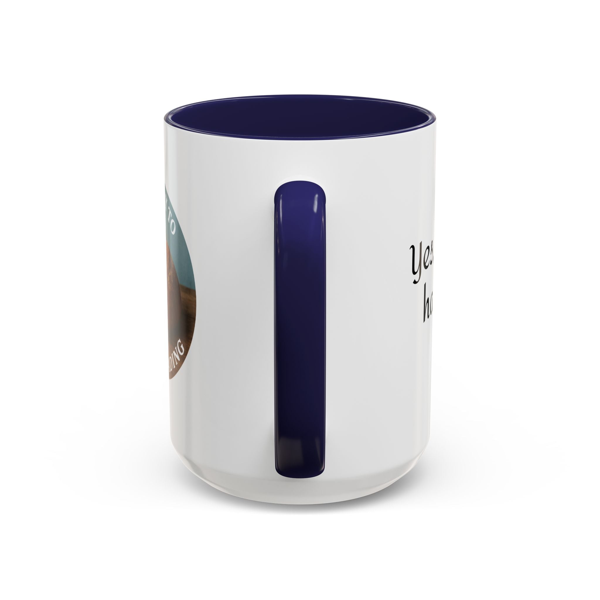 Gateway to Homesteading Coffee Mug — Accent White & Black Ceramic (11/15 oz)