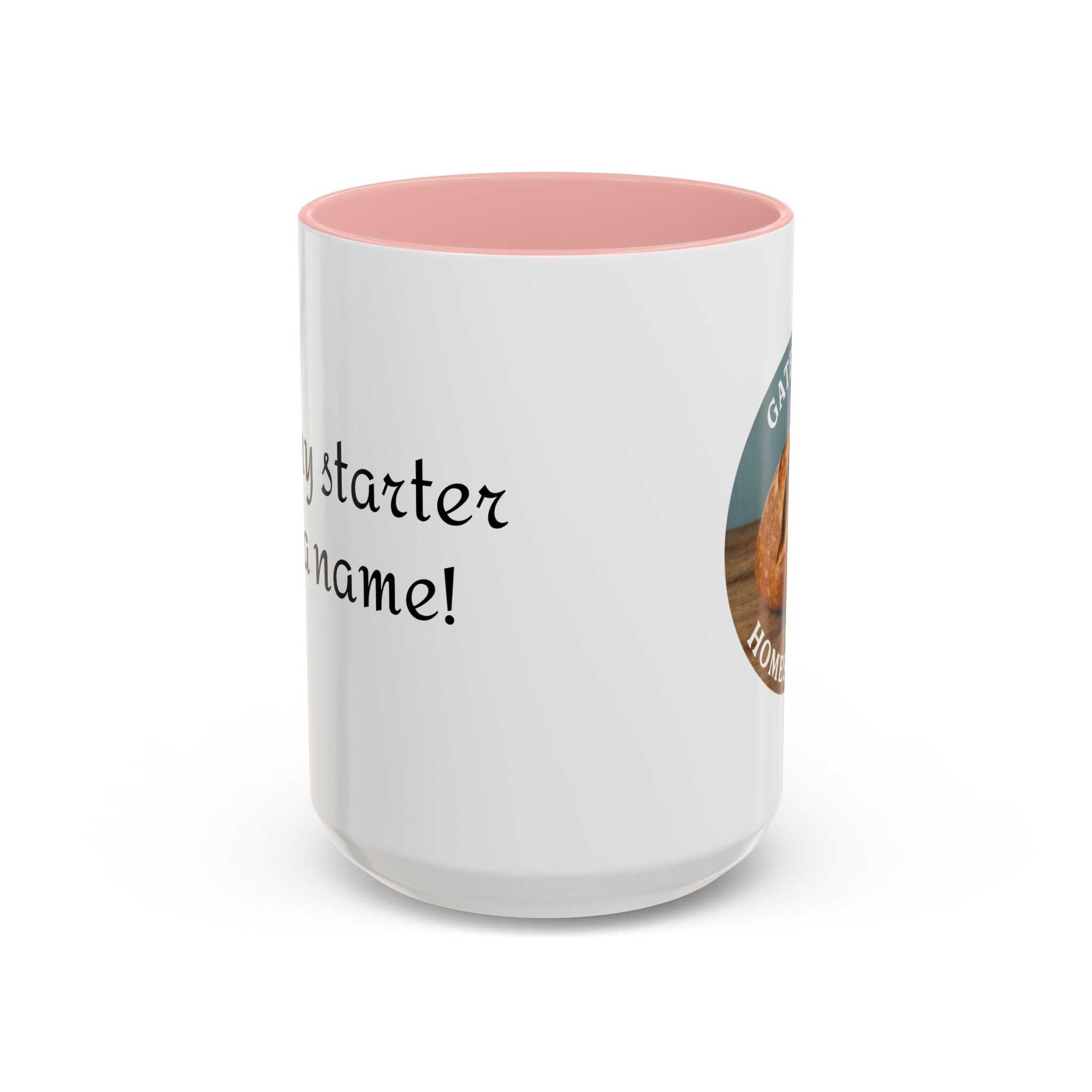 Gateway to Homesteading Coffee Mug — Accent White & Black Ceramic (11/15 oz)