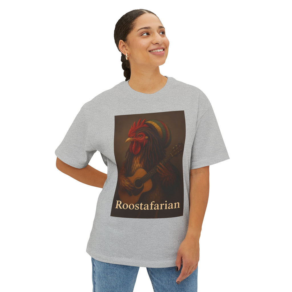 Roostafarian Rooster Shirt – It’s All About the Vibe Farm Tee