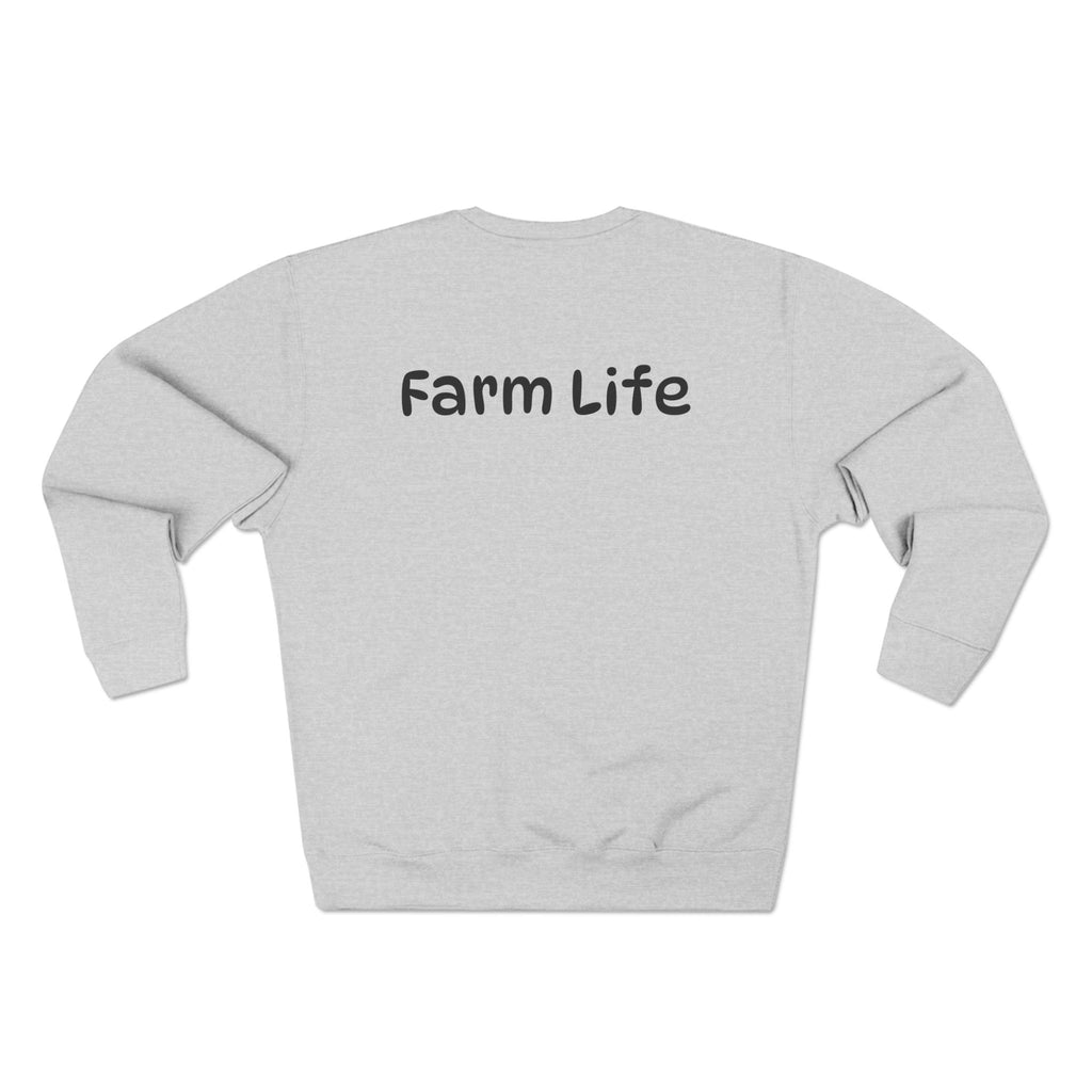 "Thankful" Fall Farm Life Unisex Crewneck Sweatshirt