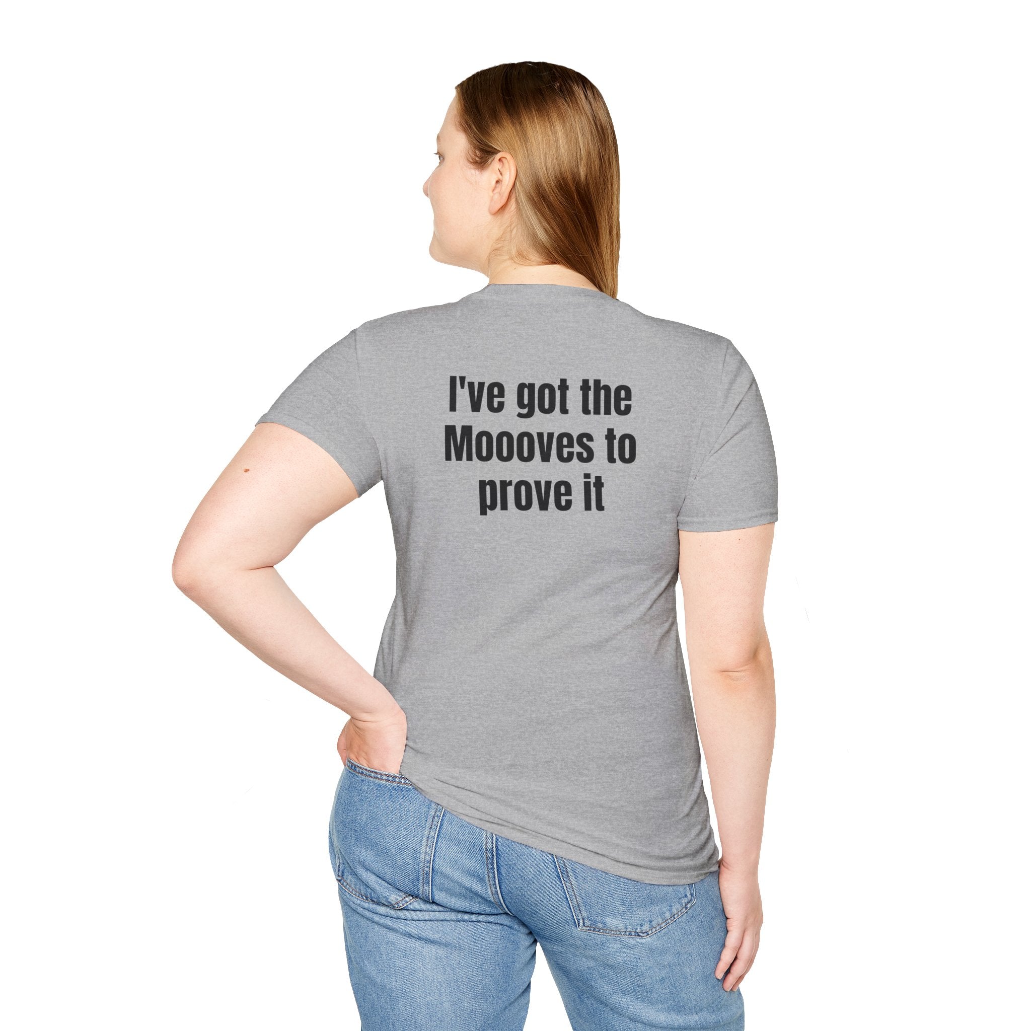 Mom Cow Graphic T-Shirt — "Heifer, please — I'm the Mom" Funny Farm Mom Tee