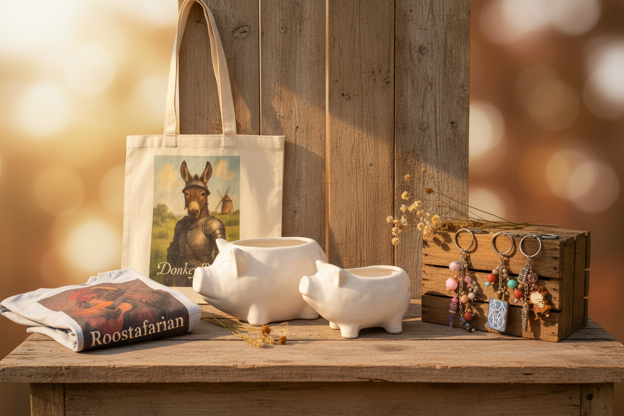 HayBale Junction Warm Farmhouse Scene